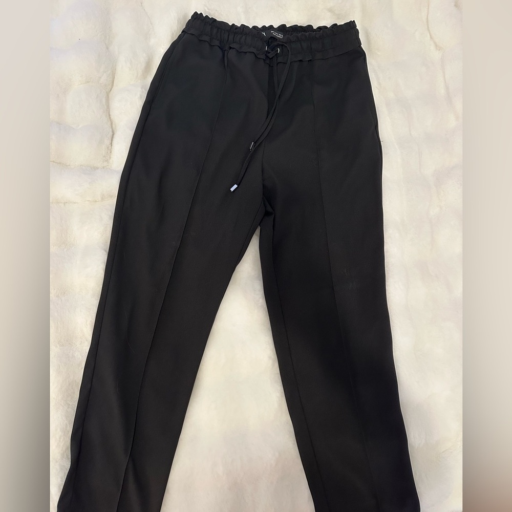 Black Stretch Waist Pants
